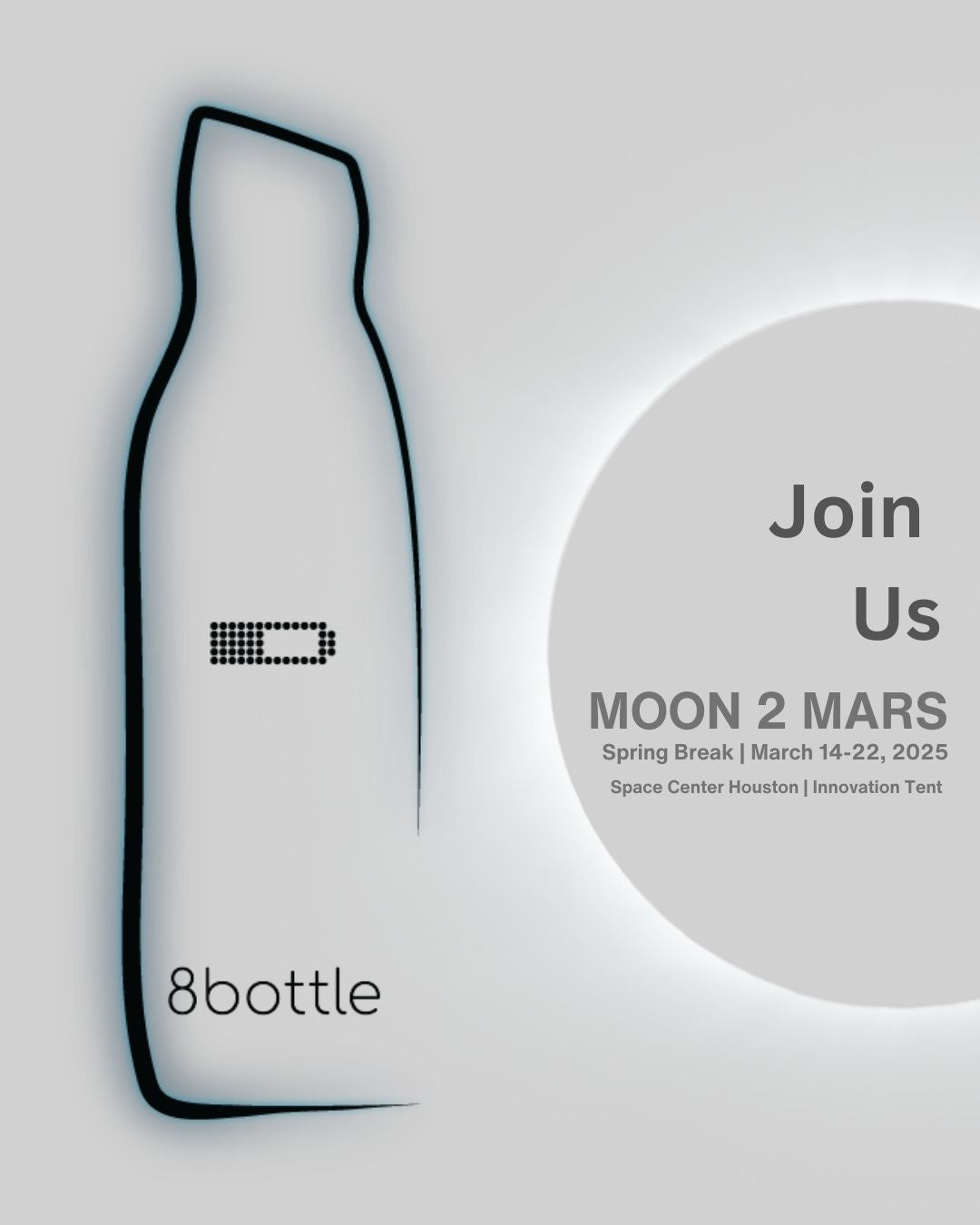 8bottle to Showcase Smart Hydration Technology at Moon 2 Mars Festival 2025